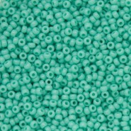 Miyuki seed beads 11/0 - Opaque turquoise green light 11-412L